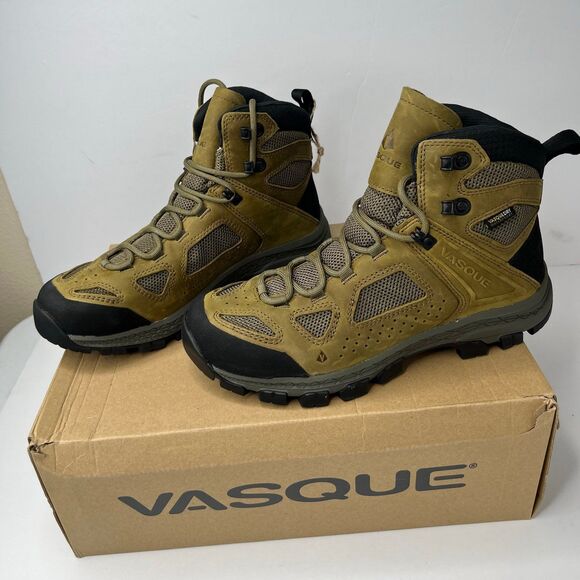 NIB BREEZE MEN\'S WATERPROOF HIKING BOOT Style 7544 Size 8.5 #375 main image 11